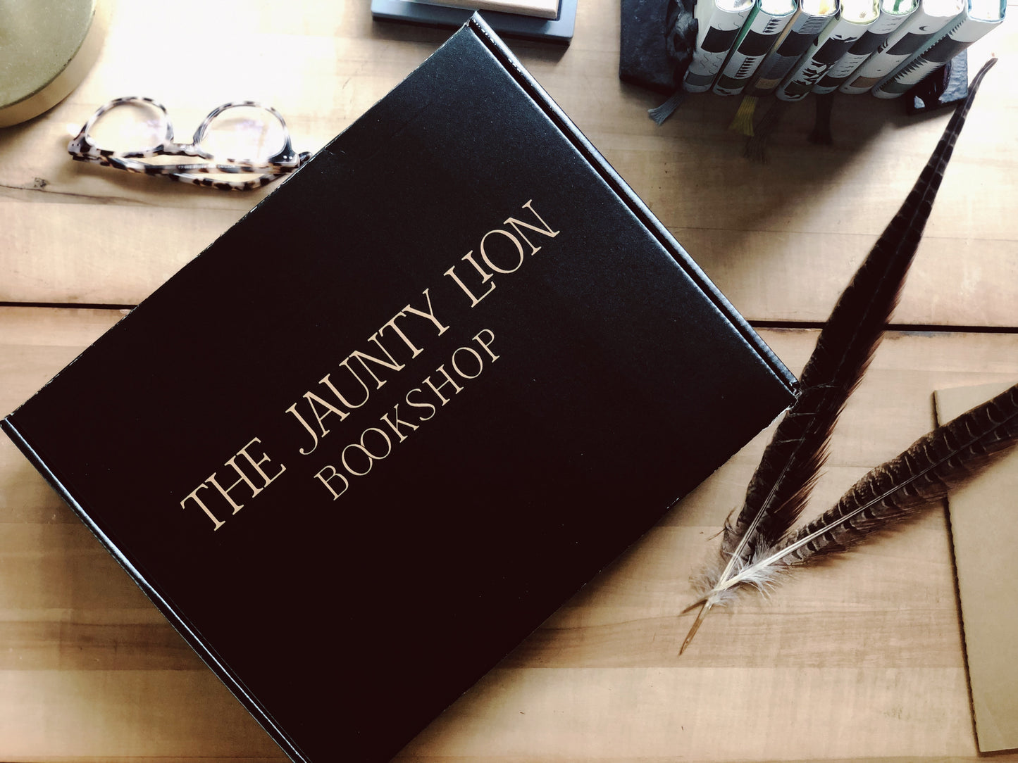 The Jaunty Lion Book Box